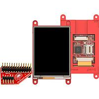 4D Systems gen4-uLCD-32PT-PI ຈໍ LCD ປະເພດ Resistive 3.2" gen4 ສໍາລັບ Raspberry Pi ມີ gen4-uLCD-32PT, 4D Serial Pi Adaptor + Cable