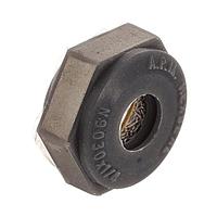 APM HEXSEAL N9030X1/4 RFI 2 ສະຫນອງສະຫນາມການປ່ຽນ ROTARY SHAFT SEAL, 3/8-32 UNS 2B THREAD, SILICONE, ສີເຫຼືອງ, RFI