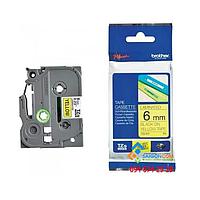 BROTHER TZe-S/FX 6mm TZe Strong Adhesive Tape / ຢືດຢຸ່ນ ID Tape Tape