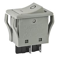 NKK Switches JWM21RH1H/UCV ສະຫນອງສະລິບ Rocker POWER ROCKER/SNAP-IN