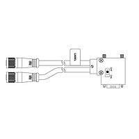 Molex 1200980192 ເສັ້ນສາຍເຊນເຊີ / ເສັ້ນສາຍອັກຊູເຕະ MIC 5P FP TO VERT DSUB 1M SH