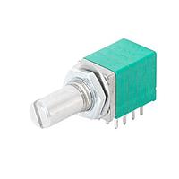 Same Sky (formerly CUI Devices) PTN094-H20115PB Potentiometers 9.5mm, ຮອງສະພາບ, 4 gang, 20K ໂອມ, 15mm ແຄນທີ່ມີລູກສອນ, ສາຍເສັ້ນ