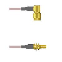 Amphenol Custom Cable Q-3303K0001010i ສາຍສະບັບ RF SMA-RP/SMB-SJB G178 10I