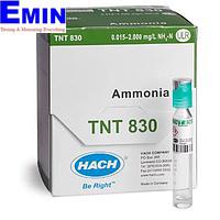 HACH TNT830 Ammonia TNTplus Vial Test, ULR (0.015 - 2.00 mg/L NH₃-N, 25 Tests)