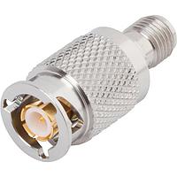 Amphenol SV Microwave SF1122-6032 ຕົວແປງ RF - ລະຫວ່າງຊຸດ ZMA M (120) ເປັນ SMA F ເຖິງ SMA F Adapter