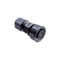 Amphenol LTW CD-09BFFA-SL7001 ຕົວເຊື່ອມມົດຕະຖານຮູບວົງກົງ Ceres, ຂະໜາດກາງ, ເຄື່ອງປະກອບພາສຕິກ, 5A, 09 ເຂົ້າຫຼັກ, ຕົວເຊື່ອມຜູ້ຍິງ, ຕິດຕໍ່ຜູ້ຍິງ, ຕົວເຊື່ອມຕົວຕົວ, ການກວດສອບດ້ວຍການສະກັດສະຍຸ, ການຕິດຕັ້ງໃນພື້ນທີ່, F4.0 - F9.6mm, IP67