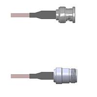 Amphenol Custom Cable Q-0M024000H036i ສາຍສັນຍານ RF BNC-SP/N-SJ G142 36I