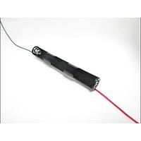 Eagle Plastic Devices 12BH425-GR ຄລິບແບດເຕີຣີ 2 AAA CELLS ມີສາຍ 6" LDS