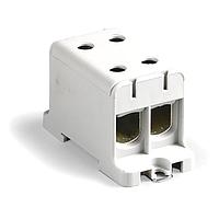 Molex 201606-0670 ບລັອກຂໍ້ຕໍ່ Feed Through Terminal Block HC UNVCLP TAP 2CKT GRY/GRY 230A