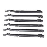 Panduit FLEX-RAIL06PN ຊຸດລົງລົງແຖບແລະຕູ້ລົງແຖບ HD Flex 6-port Panel rail kit, 1RU, 6 Ra