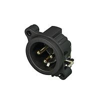 NEUTRIK NC3MAH-S ຮັບກະແຈ Recpt A series 3p M PCBH 1 ground cont