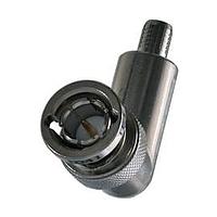 Trompeter / Cinch Connectivity Solutions UPLR220-004 ຕົວເຊື່ອມ BNC Plug 75 Ohm Full CRMP R/A