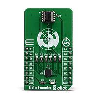 Mikroe MIKROE-3710 ອອບຕິຄເຊນເຊີ Opto Encoder 3 Click