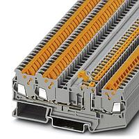 PHOENIX CONTACT 3050407 ບລັອກຂໍ້ມູນຕັດດິດມີດ Knife Disconnect Terminal Block QTC 1.5-TWIN-MT