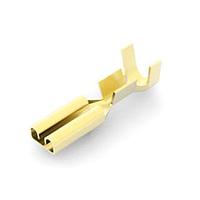 AMP Connectors - TE Connectivity 63241-1 ປຸ່ມຮັບ 110 FF RCPT 22-18