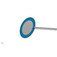 PUI Audio AB4113B-LW100-R ຕົວດັບກະທົບພິເອຊໄອອອລີກ PIEZO CERAMIC BENDER 30VP-P 1300HZ