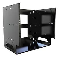 Hammond Manufacturing APBS198UBK ຕູ້ກະແຈຜູ້ປັບຄວາມລຶບ 8U ADJ WALL RACK ມີຊັບ