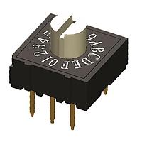 Diptronics RH2HAF-10R-V-B ສະຫນັບສະຫນູນການສະຫນອງຮອບ THRU-HOLE 3x2 TERM 7.3mm ACTUATOR