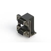 EDAC 662-009-364-05C ຕູ້ສະຫນອງ Dual Port D-Sub ມຸມຂວາ ຕູ້ສະຫນອງ Dual Port D-Sub