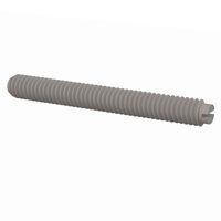 Essentra Components 010832S137 ຊຸດສະກຣູ Set Screw, ຫົວສະກຣູມີລາຍຂອງ Slotted Head, ການດັບສາຍ #8-32, ຄວາມຍາວ 1 3/8