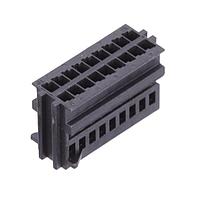 AMP Connectors - TE Connectivity 1745005-1 ກອງປົກຄຸມ 18 ຕໍ່ຕຳແໜ່ງ REC. HSG. 2.54 MM PITC