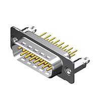 Molex / FCT 173109-1081 ມາດຕະຖານຄວາມໜາແຮງ FCT DSUB STR PC PLG 09 PN W/SNAPIN