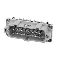 Amphenol Tuchel C146 10A016 400 1 ອິນເຊີດຜູ້ຊາຍ 16 ໂພນ