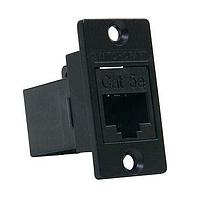 Switchcraft NHRJ45D5EB Modular RJ45 FT ຕົວເຊື່ອມຕໍ່ແບບຕິດແຜງແຄບ CAT5E