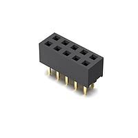 GCT (Global Connector Technology) BF095-04-A-D-0240-N-D ປຸ່ມຊ່ອງ 4w,  2mm Pitch Socket, DIL, TH, Vert, GF, Box