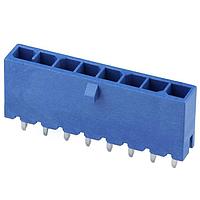 Molex 216571-2037 ພິບບີ Receptacle Versa Color Vert Header Thru Hole Single Row 7 Ckts (Au) GloWire Blu
