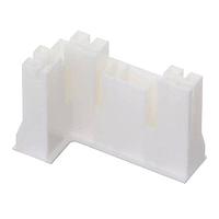 AMP Connectors - TE Connectivity 1969760-1 ກອງຢູ່ Tab 3P POSITIVE LOCK HSG MARK II, ທຳມະຊາດ