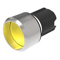 EAO 45-2131.3340.000 Switch Actuators Pushbutton actuator yellow lens lower than front ring momentary front metal housing plastic