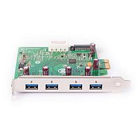 Basler Fresco FL1100, 1HC, x1, 4 Ports ບັດເຊື່ອມຕໍ່ USB 3.0 PCIe