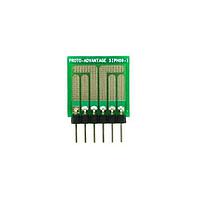 Chip Quik SIPG06-1 ອາແດບເຕີ SOT-23, 3mm, 4mm ເປັນ SIP Adapter High Density Circuits-6pin