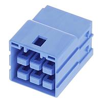 Molex 206996-2601 ຮູງຮັບ Receptacle CP-4.5 RECP 4.5mm DR 6CKT POLZ POSLCK BLU