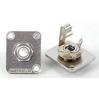 Switchcraft E11 ຕົວເຊື່ອມໂທລະສັບ 1/4"/2 COND MONO NICKEL FINISH