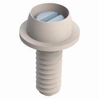 Essentra Components 390632W037 ກຸ່ມສູດສະຫນາມມະຕິກອົງປະກອບສະຫນາມ, ກະດູກເຫຼັ້ມ, ວັຊເອີ, #6-32, 0.375 ຍາວ, ທຳມະຊາດ, ໄນລອນ, ຄໍາສະຫນາມ