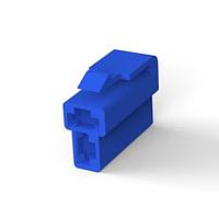 AMP Connectors - TE Connectivity 172130-5 ຮາວຊິ້ງ 250SER PLUG HSG 2P ສີຟ້າ