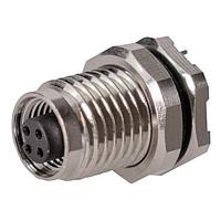 Stewart Connector SS-12600-004 ຕົວເຊື່ອມ M5 A-Code Connector ປູກຜູ້ຊາຍ ປຸກ 4 ຂໍ້ຕິດຕໍ່ ບົດບາດ ການປ້ອງກັນນ້ຳ IP67