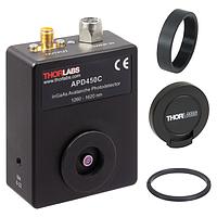 THORLABS APD450C Variable-Gain, Temperature-Compensated Avalanche Photodetectors (1260-1620 nm, 8-32 / M4 Taps)