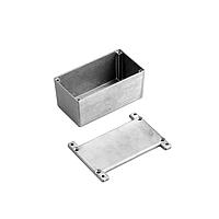 Bud Industries CU-5477-B ກະແປງປົກກັນ Econobox ມີຂາຍູ່ຕິດຕັ້ງ ປົກກັນສີດຳ (7.4 X 4.7 X 1.5 ນິ້ວ)