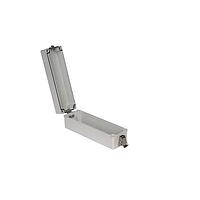 Bud Industries PTH-22780-L ກະບອງຄວບຄຸມໄຟຟ້າ PC+10% ກະຈໍາເສື້ອແບບໃສ່ເອງມີລັອກ (9.8 X 3.2 X 3.4 ນິ້ວ)