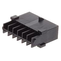 Molex 203632-1201 ກອງປະກອບປະຕູສອງແຖວ 12 ວົງຈອນ ຕິດຕັ້ງແຜງ ສີດຳ