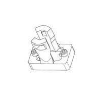 AMP Connectors - TE Connectivity 1604905-1 ຊຸດຕໍ່ຕໍ່ KITBACKSHELL 2P RCPT