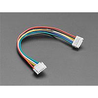 Adafruit 5754 ກະຊວງສາຍສະເພາະຮູບສະແກນ JST GH 1.25mm Pitch 6 Pin Cable - 100mm ຍາວ