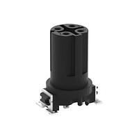 ERNI - TE Connectivity 364175-E ອິນເຊີດ M12 ຍິງຜູ້ຍິງ, D CODE, 4P, 17MM SMT