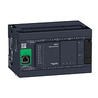 SCHNEIDER TM241CEC24R ໂມດູນອິນເຕີເຟສ M241-24IO ຣີເລຍ ETHERNET CAN MASTER
