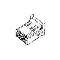 AMP Connectors - TE Connectivity 1318774-1 ກອງປະກອບປລັກ PLUG HSG ASSY 12P