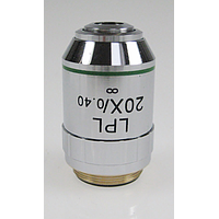 KERN OBB-A1527 ເລນສະເລັດວັດຖຸປະສົງປະກອບກັບແຜນພາບອິນຟິນິຕີສໍາລັບລະດັບການທຳງານໃຫຍ່, 20 x /0,4 (8,35 mm)