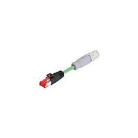 Amphenol CONEC 43-18909 ເຄື່ອງສາຍ Ethernet / ເຄື່ອງສາຍເຄືອກຕ່າງໆ SAL-45S-RS8.33-12D-